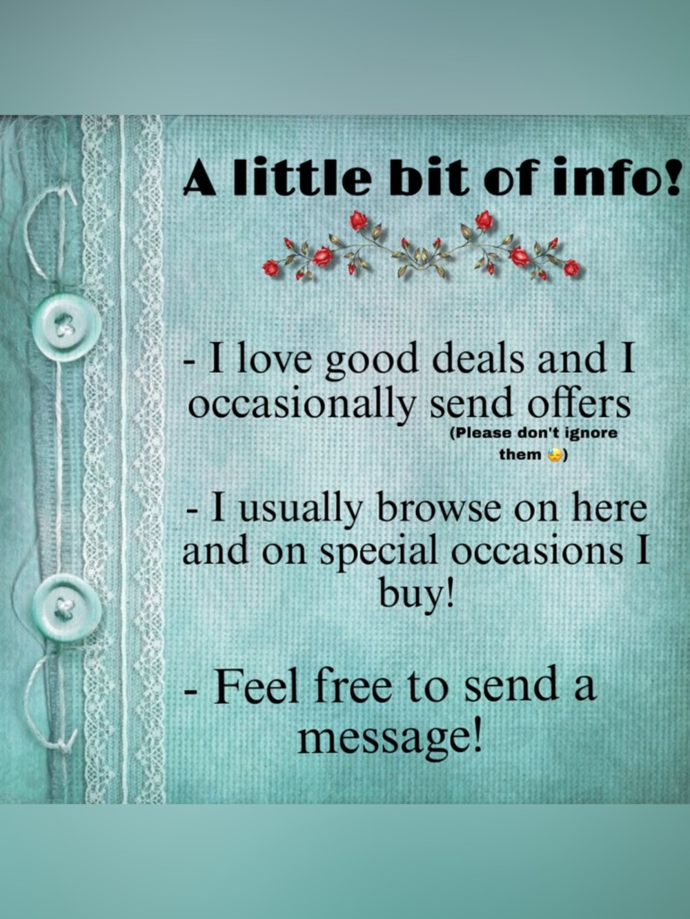 A little bit of information! :)